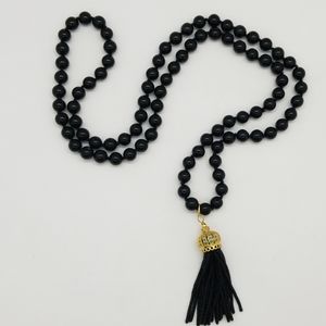 Black Onyx 30" Necklace